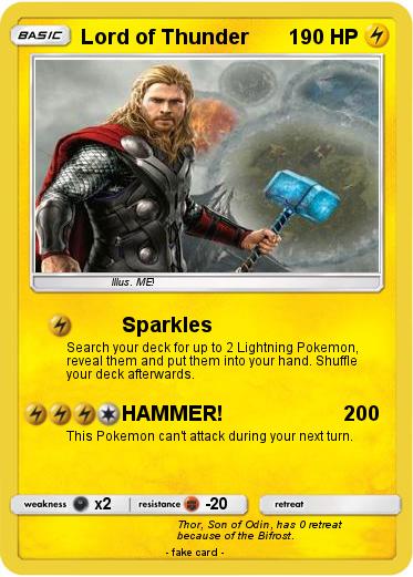 Pokemon Lord of Thunder