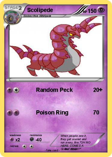 Pokemon Scolipede