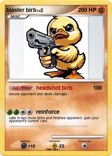 Pokemon blaster birb