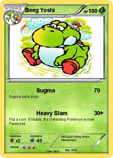 Pokemon Beeg Yoshi