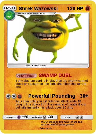 Pokemon Shrek Wazowski