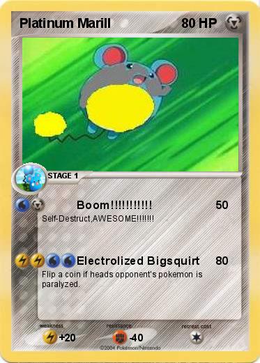 Pokemon Platinum Marill