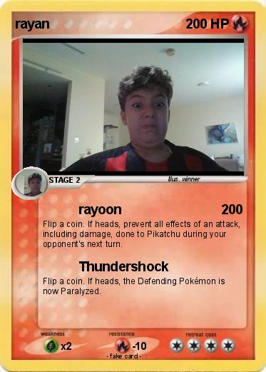 Pokemon rayan
