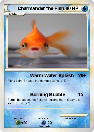 Pokemon Charmander the Fish