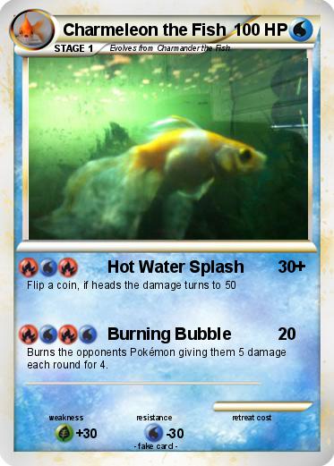 Pokemon Charmeleon the Fish