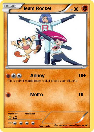 Pokemon Team Rocket