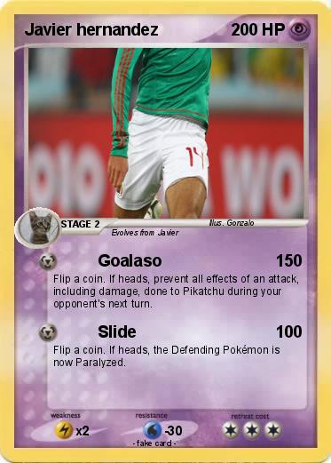 Pokemon Javier hernandez