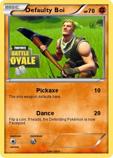 Pokemon Defaulty Boi