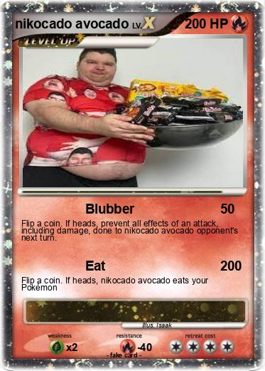 Pokemon nikocado avocado
