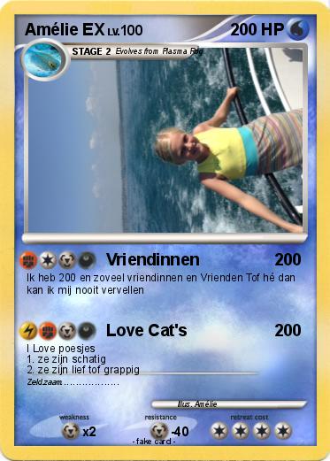 Pokemon Amélie EX
