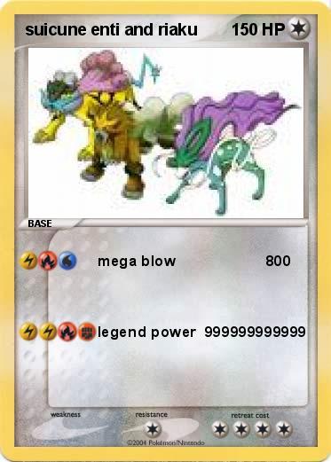 Pokemon suicune enti and riaku