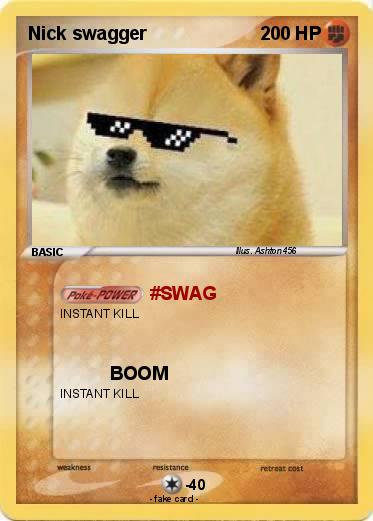 Pokemon Nick swagger