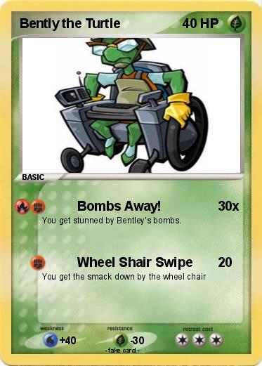 Pokemon Bently the Turtle