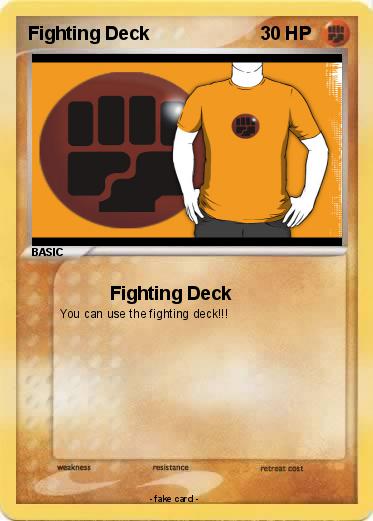 Pokemon Fighting Deck