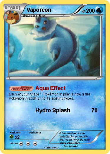 Pokemon Vaporeon