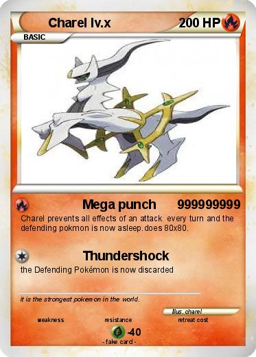 Pokemon Charel lv.x