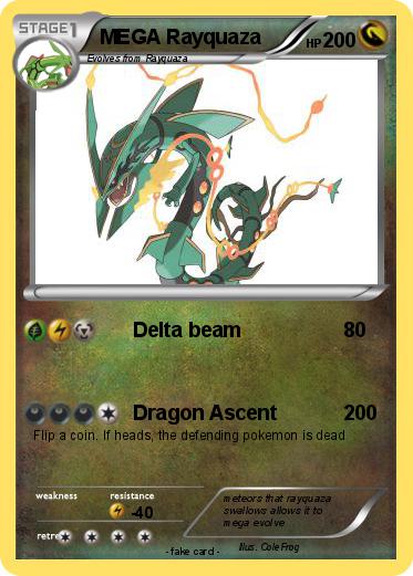 Pokemon MEGA Rayquaza