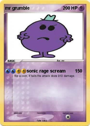 Pokemon mr grumble