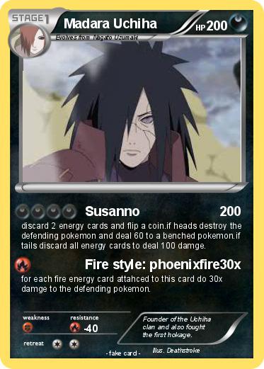 Pokemon Madara Uchiha