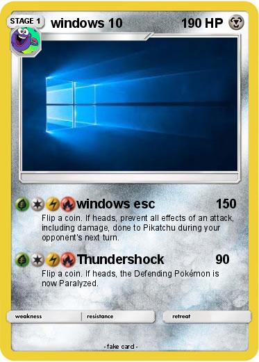 Pokemon windows 10