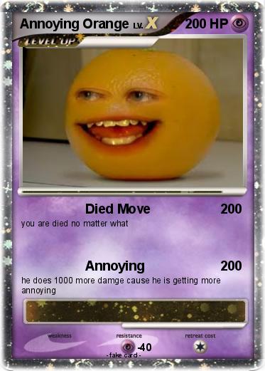 Pokemon Annoying Orange