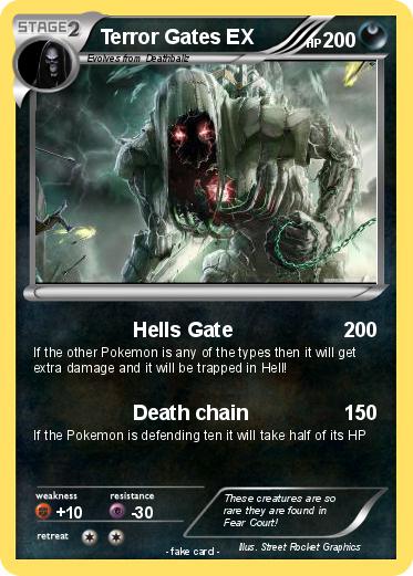 Pokemon Terror Gates EX