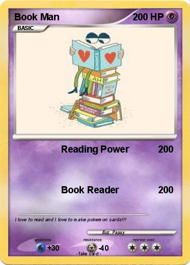 Pokemon Book Man