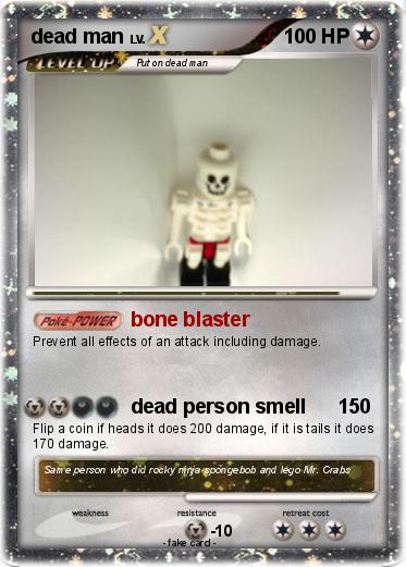 Pokemon dead man