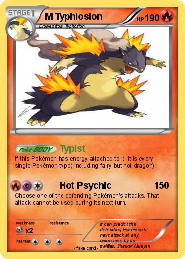 Pokemon M Typhlosion