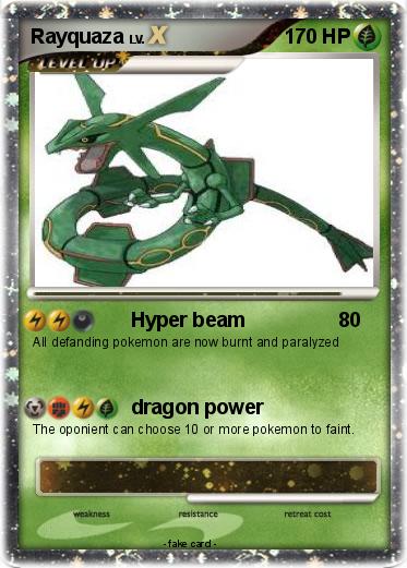 Pokemon Rayquaza
