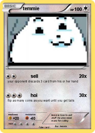 Pokemon temmie