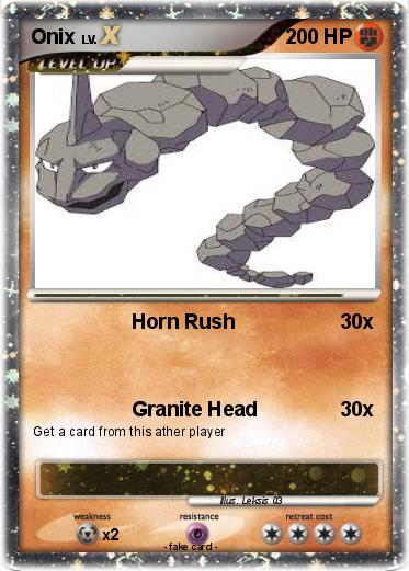 Pokemon Onix
