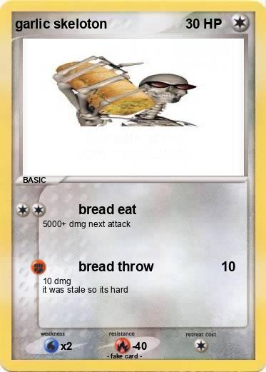 Pokemon garlic skeloton