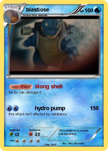 Pokemon blastiose