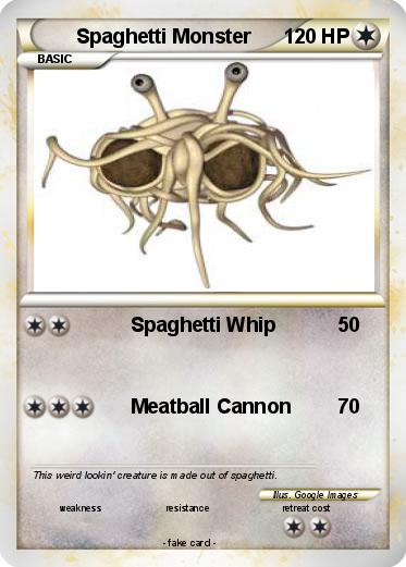 Pokemon Spaghetti Monster