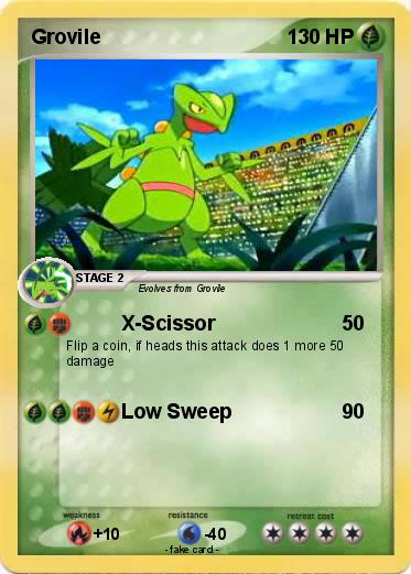 Pokemon Grovile