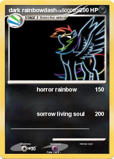 Pokemon dark rainbowdash