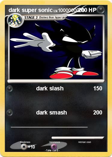 Pokemon dark super sonic