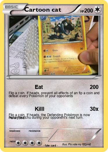Pokemon Cartoon cat