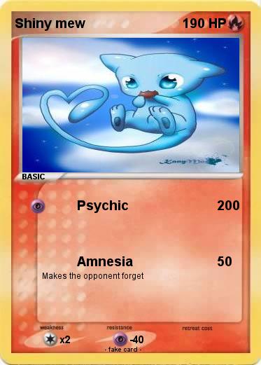 Pokemon Shiny mew