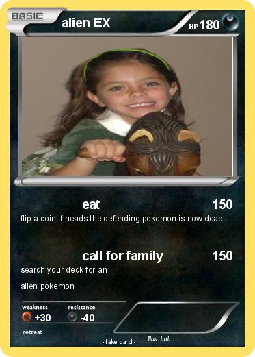 Pokemon alien EX