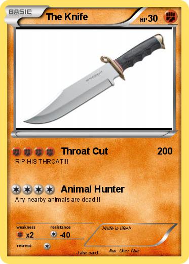 Pokemon The Knife