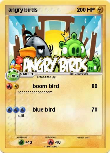 Pokemon angry birds