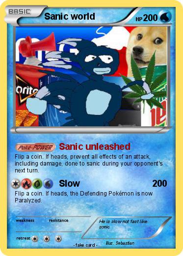 Pokemon Sanic world