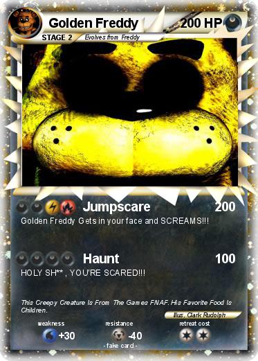 Pokemon Golden Freddy