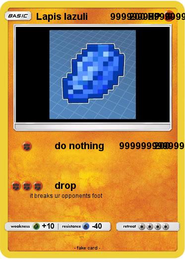 Pokemon Lapis lazuli         999999999999999999999999999999999999999999999999999999999HP