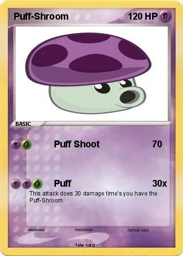 Pokemon Puff-Shroom
