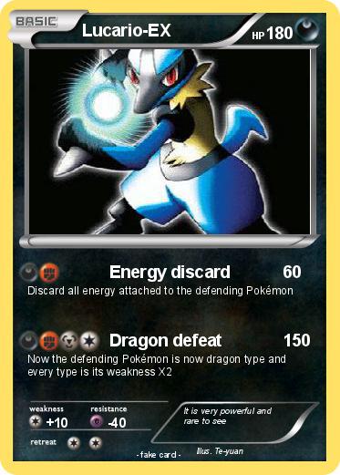 Pokemon Lucario-EX