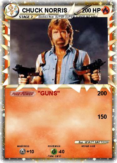 Pokemon CHUCK NORRIS