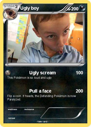 Pokemon Ugly boy
